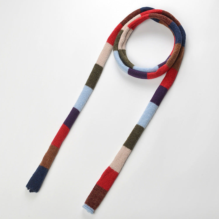 2025SS  Colorful striped lace-up vest THOM TREND