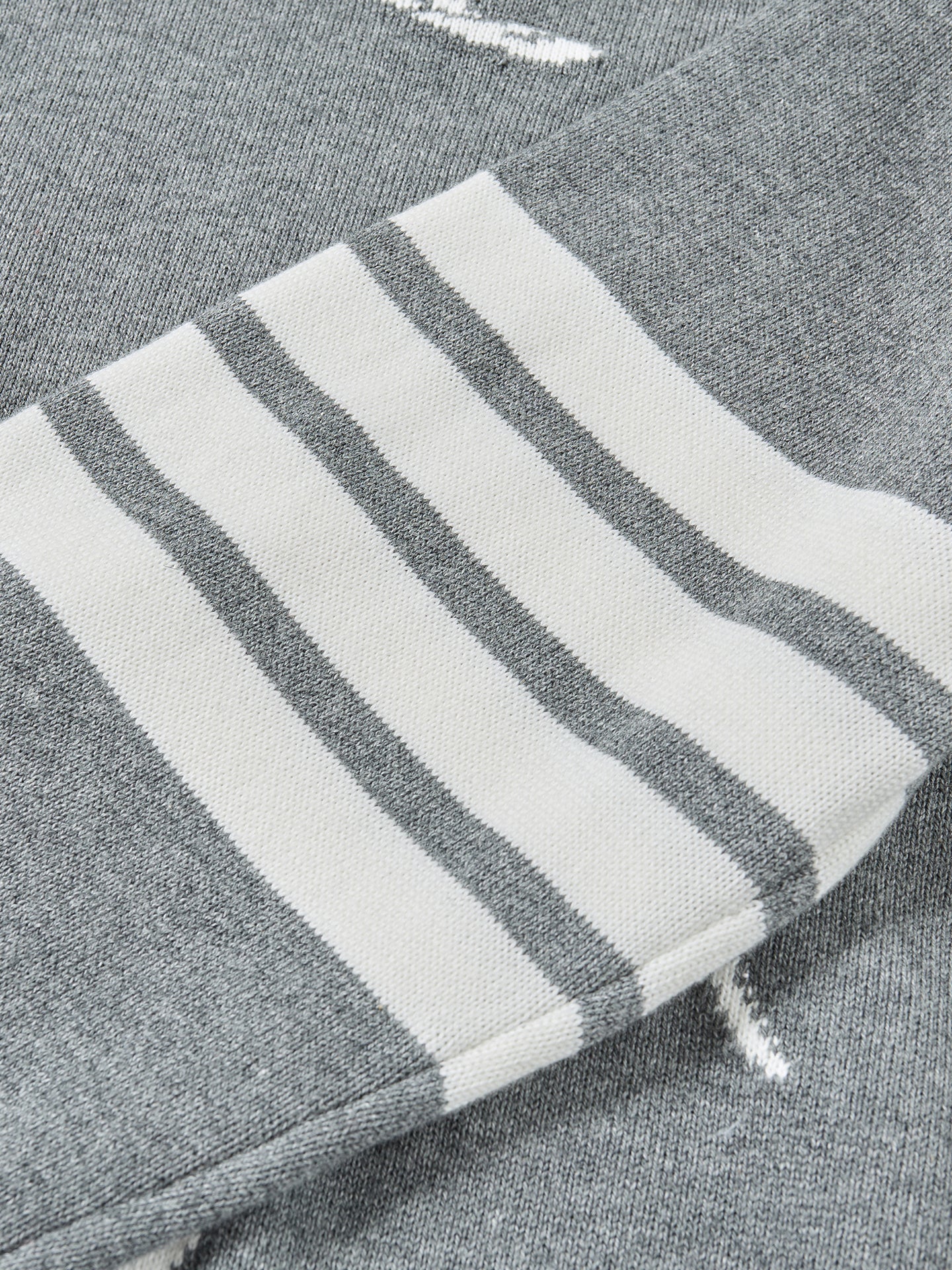 2025SS Feather intarsia sweater THOM TREND