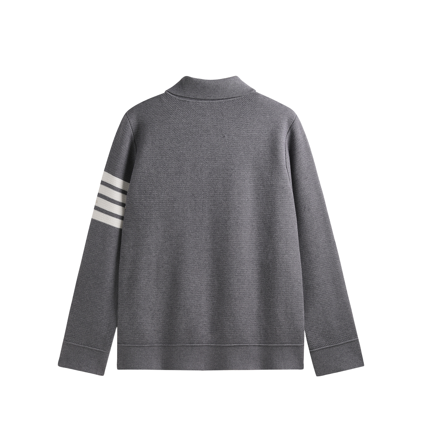 2025SS Polo collar knitted jacket THOM TREND