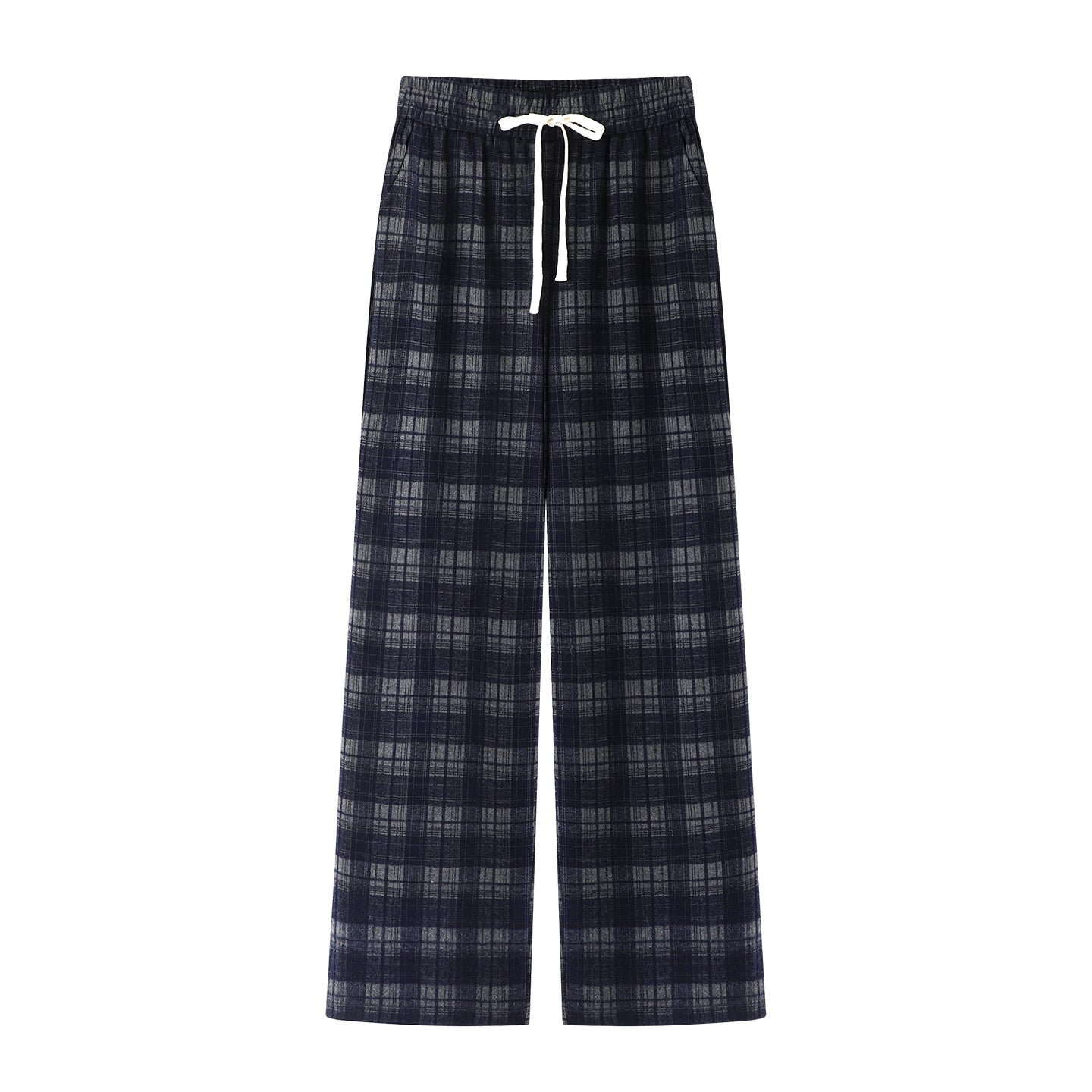 2025SS Plaid brushed trousers THOM TREND