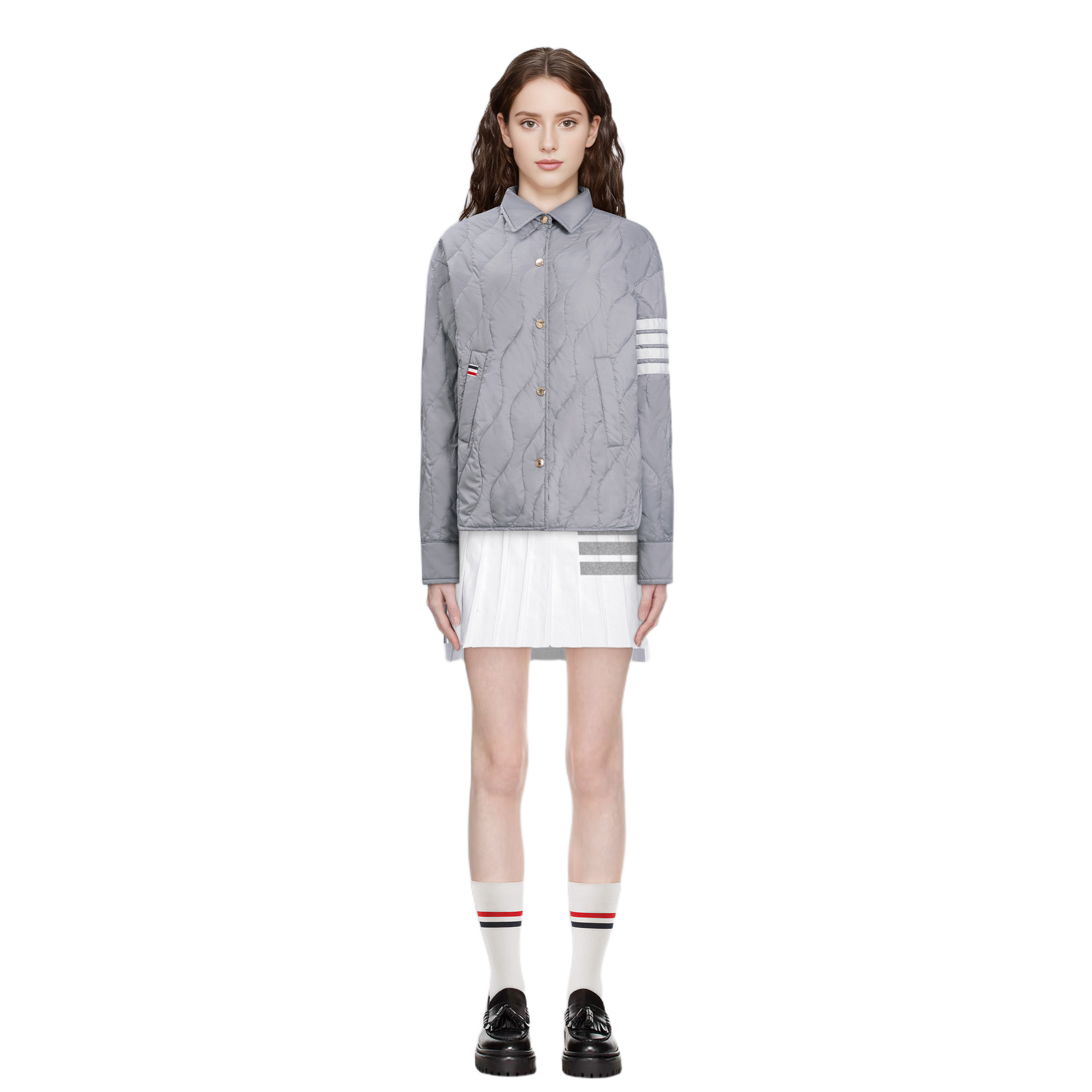 Unisex V-neck thin cardigan（副本） THOM TREND