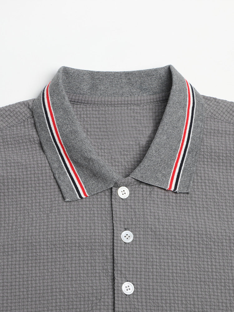 Placket ribbon shirt（副本） THOM TREND