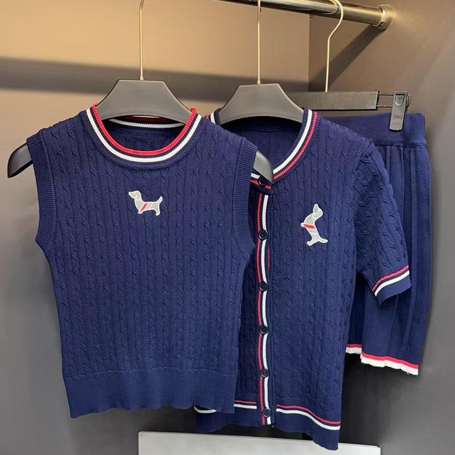 Women's Double Sleeve Label Shirt（复制） THOM TREND