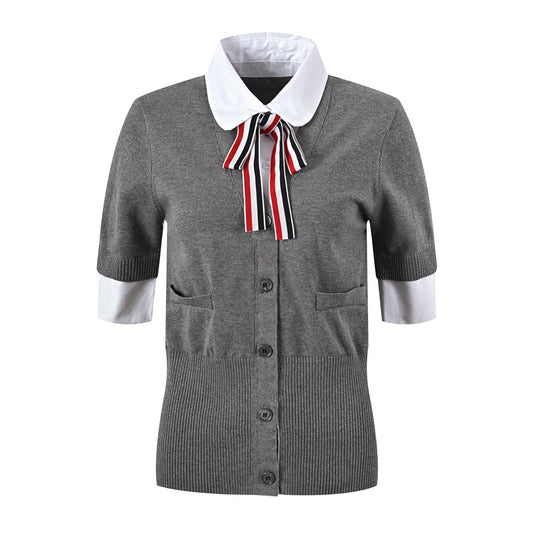 Women's Knitted Wool POLO Shirt（复制） THOM TREND