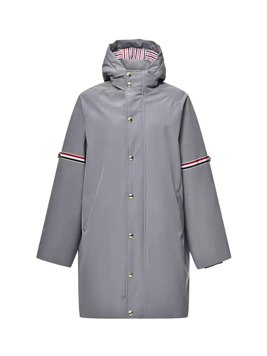 Unisex mid-length down jacket 