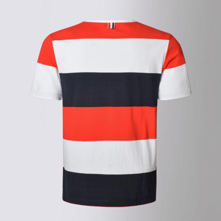 Men's striped short-sleeved T-shirt THOM TREND