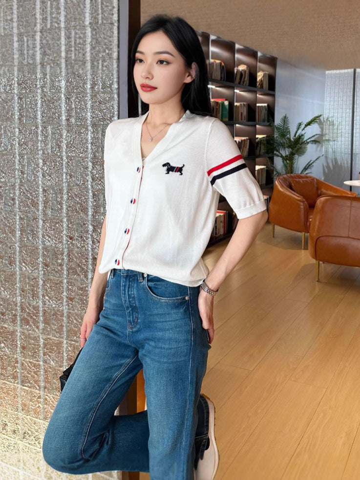 Twill knit T-shirt（副本） THOM TREND