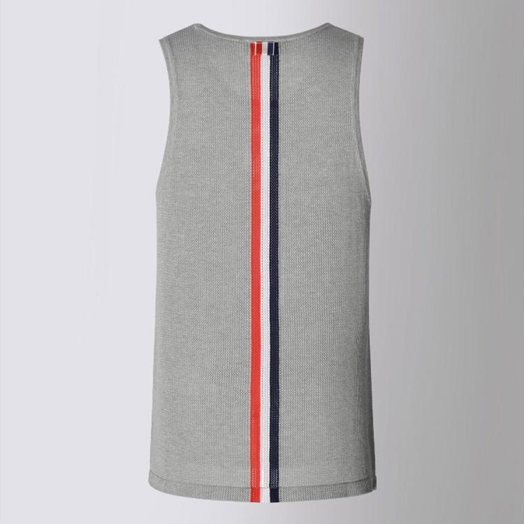 Unisex Hollow Mesh Sleeveless T-Shirt THOM TREND