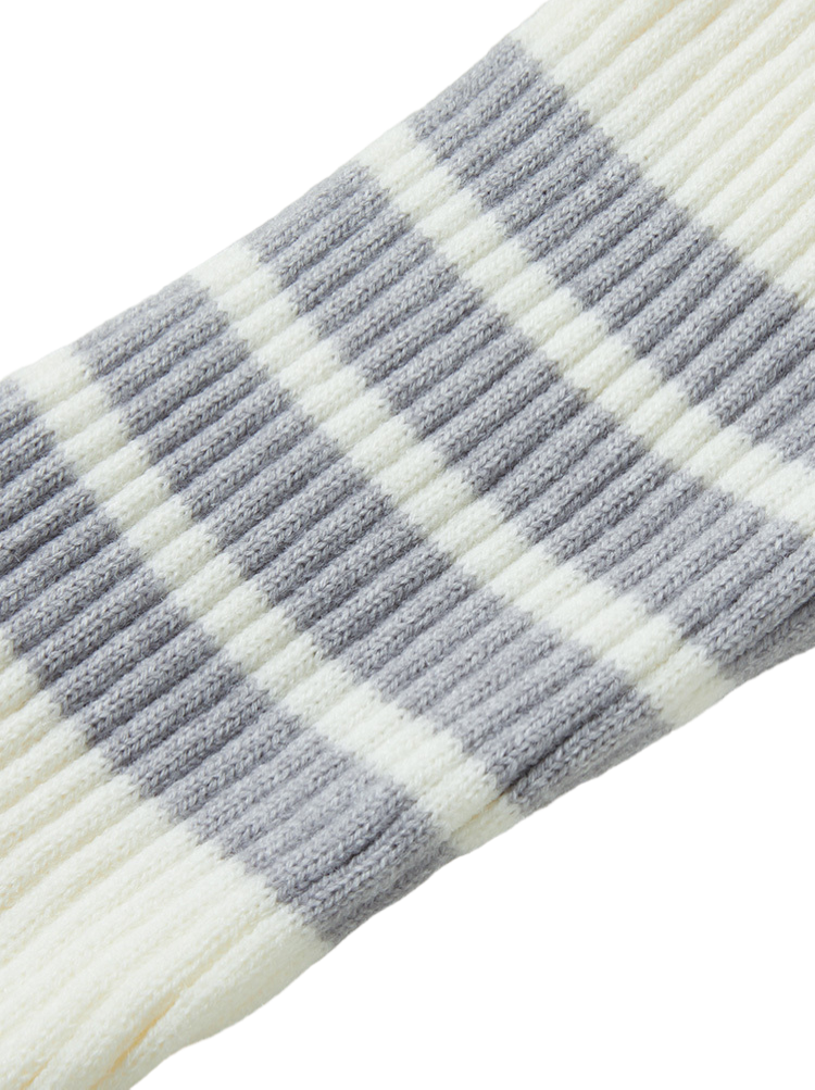 THOM Hooded down jacket with patchwork knitting THOM TREND