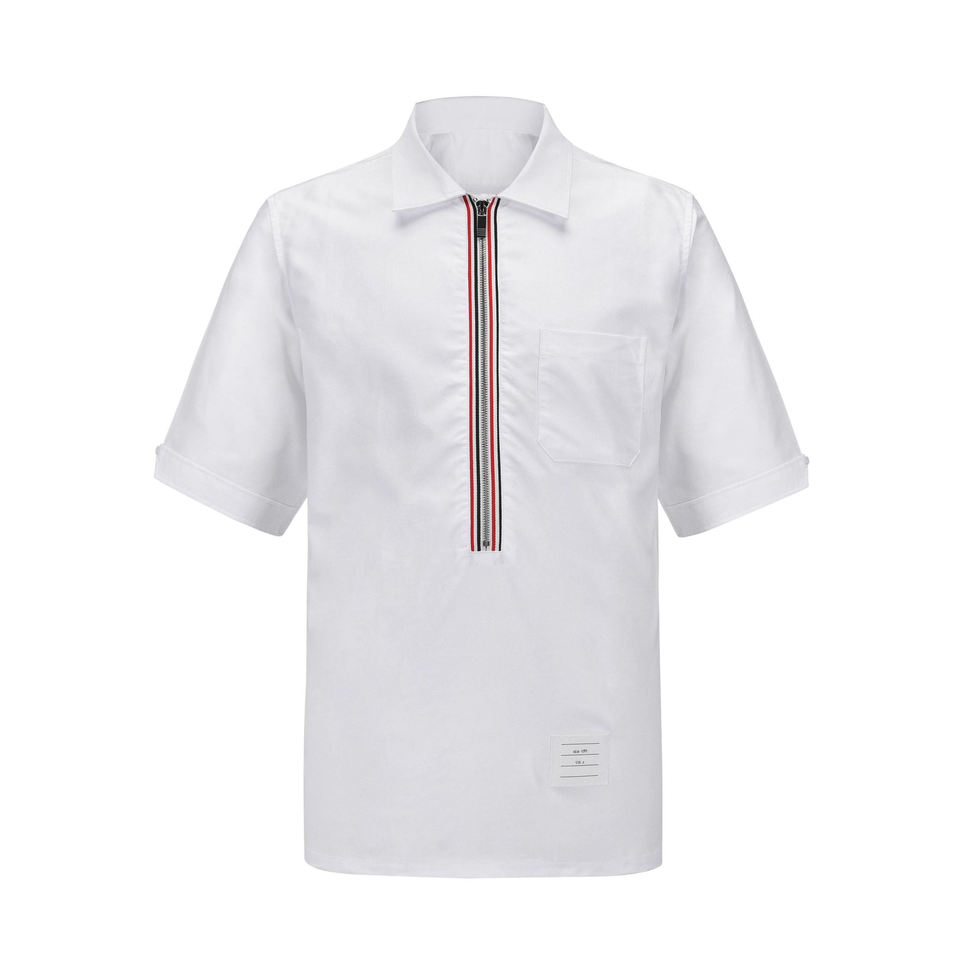 Men's striped short-sleeved shirt（复制） THOM TREND