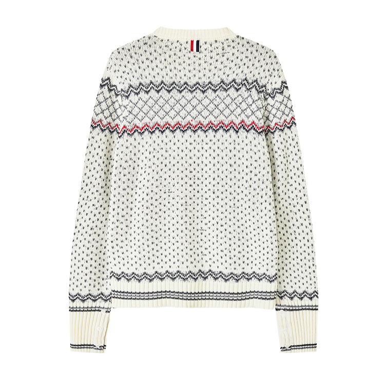 Fair Isle jacquard sweater THOM TREND