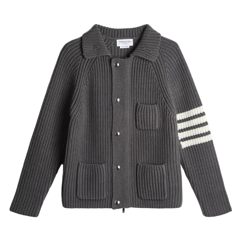 2025SSS Chunky knit cardigan THOM TREND
