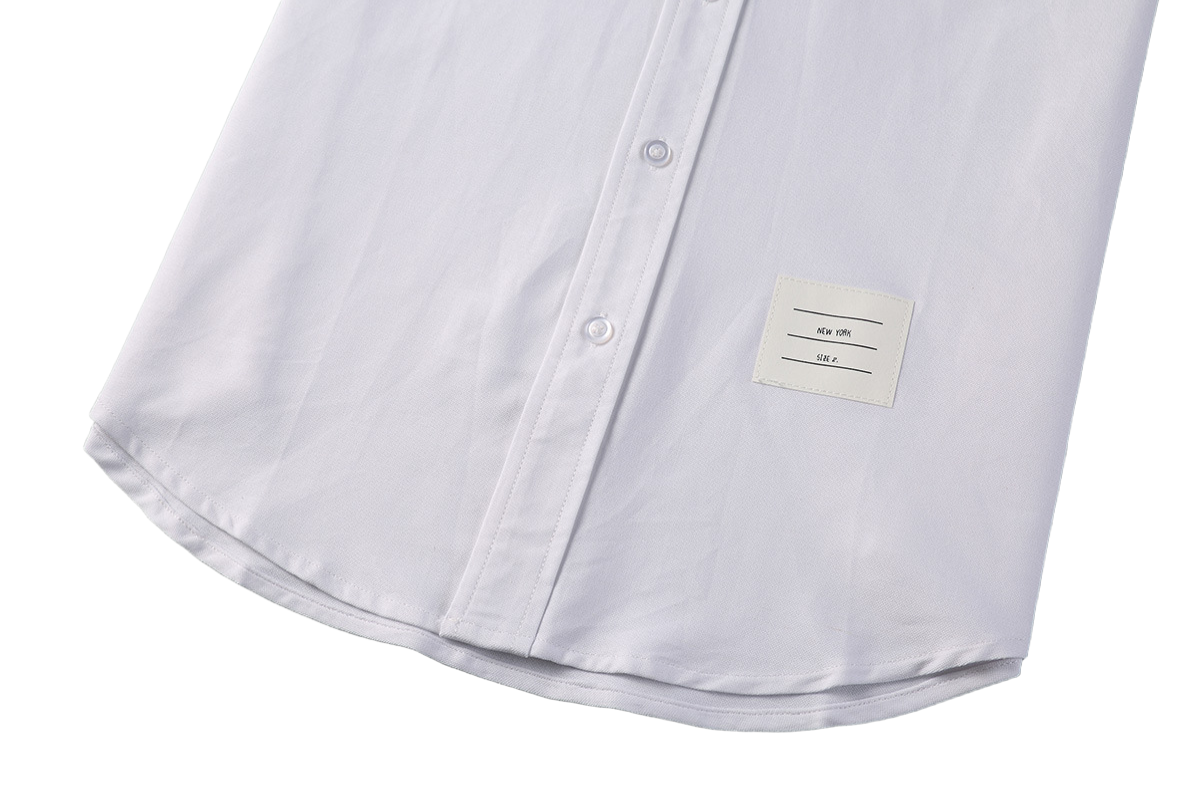 Men's white short sleeve shirt（复制） THOM TREND