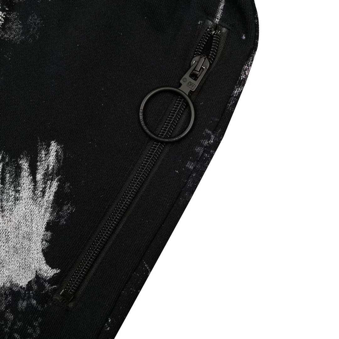 Off-White Men's Seeing Things Paint Splatter Shorts product detail 6