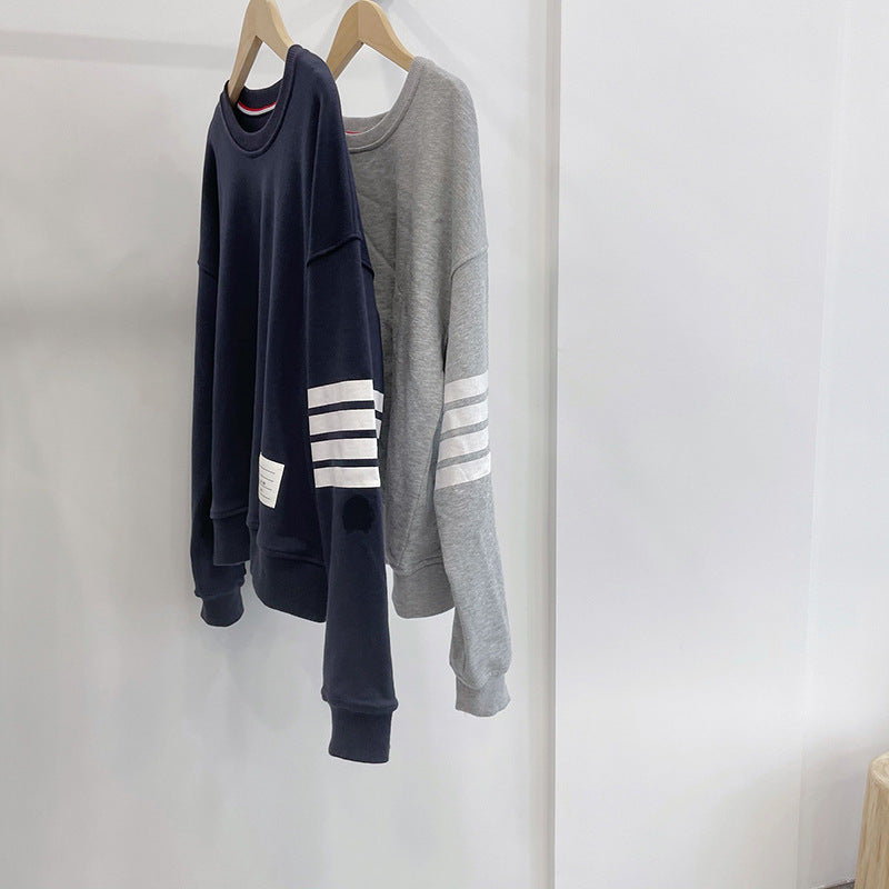women's four stripe T-shirt sweater（复制） THOM TREND