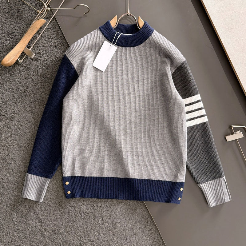 Unisex color-blocked sweater THOM TREND