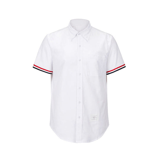Men's zipper short sleeve shirt£¨¸´Öƣ© THOM TREND