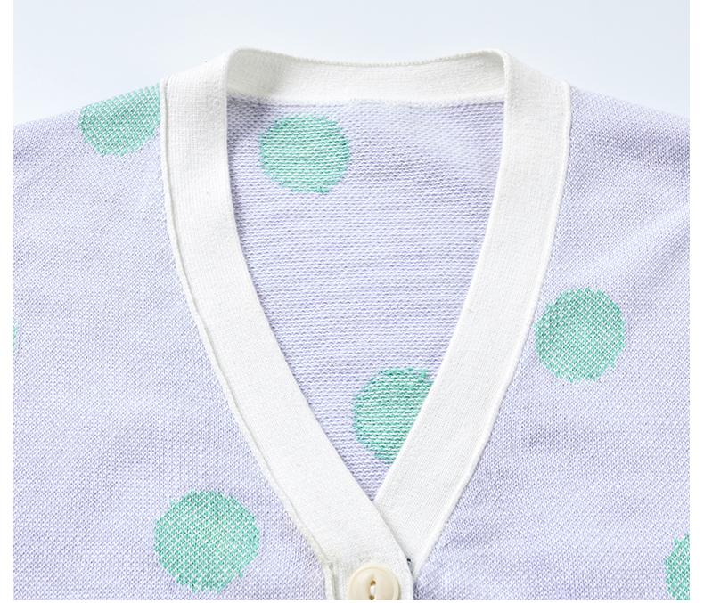 Four-Stripe Pink V-Neck Cardigan（副本） THOM TREND