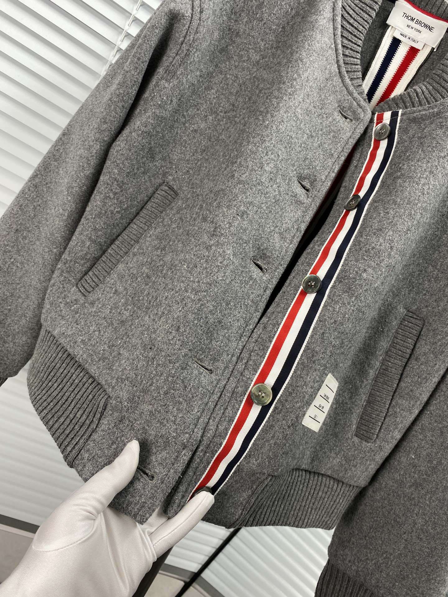 2025SS  Back webbing bomber jacket