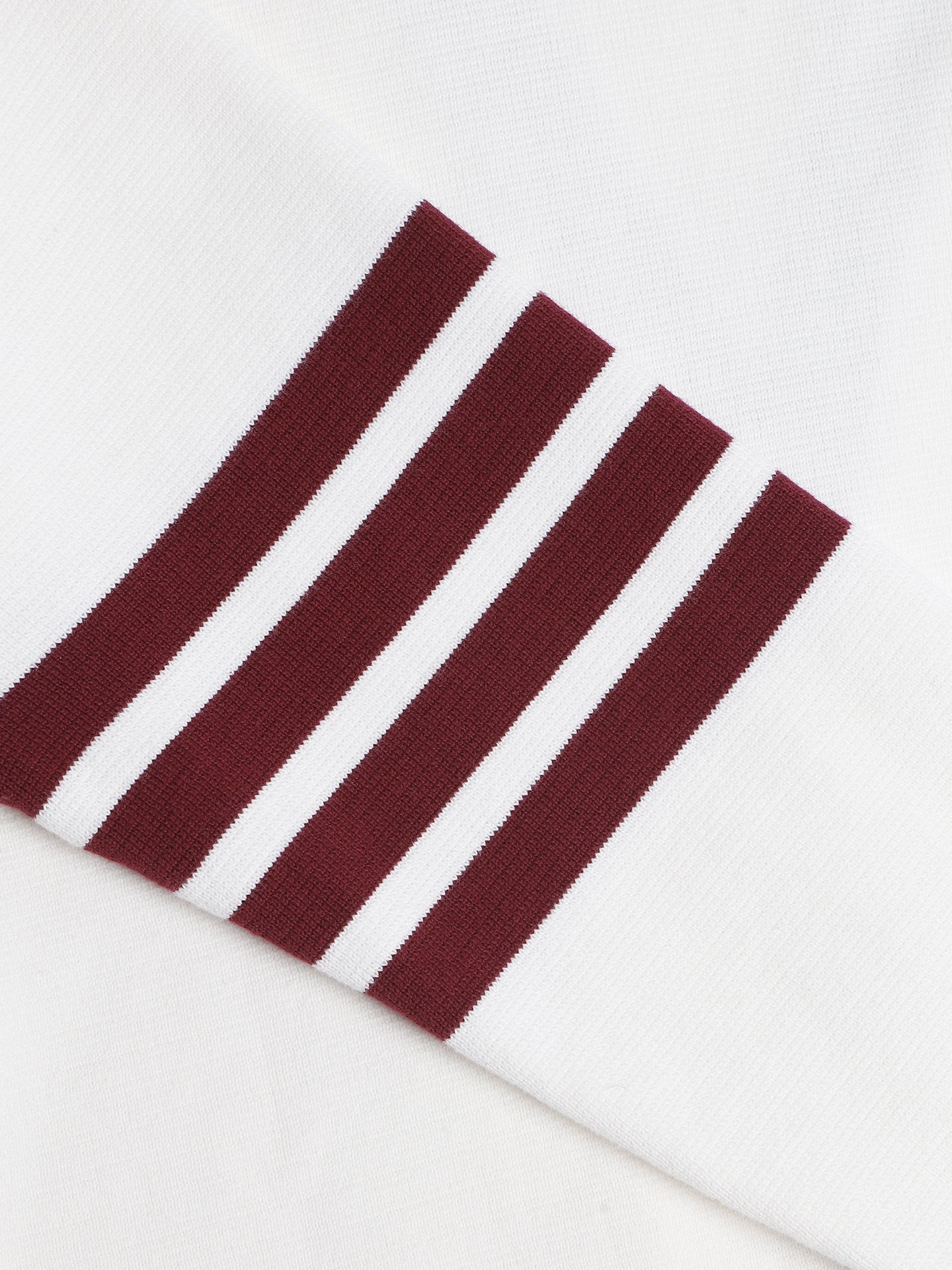 2025SSS Red and white sweater jacket THOM TREND