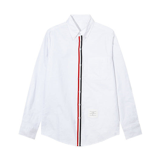 Red, White and Blue Wrap Ribbon Shirt£¨¸±±¾£© THOM TREND