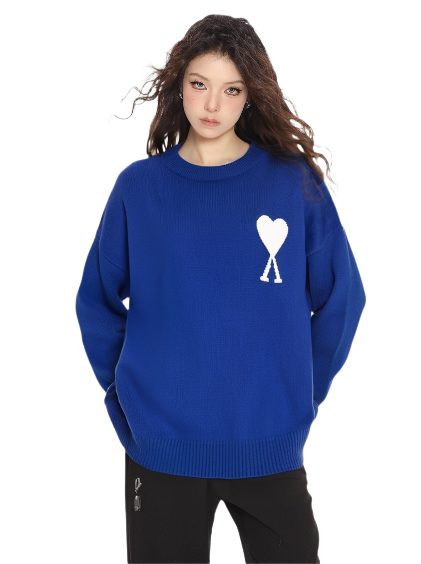 Unisex Heart-Shaped Sweater  TREND