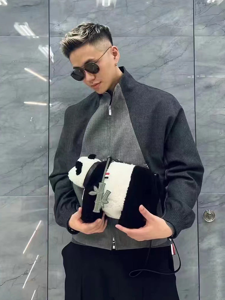 Men's gold button outer placket coat（副本） THOM TREND