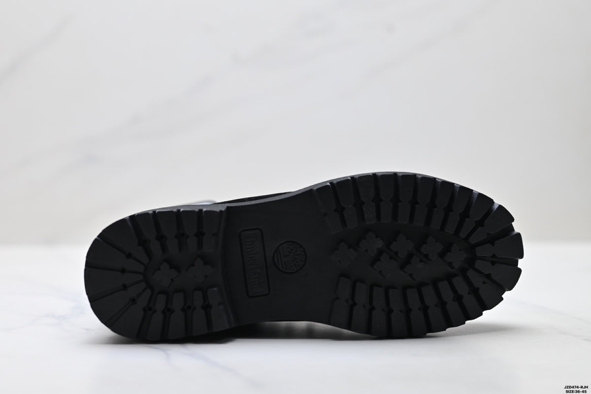 Timberland Black Premium Leather High Outdoor Boot - detail image 9