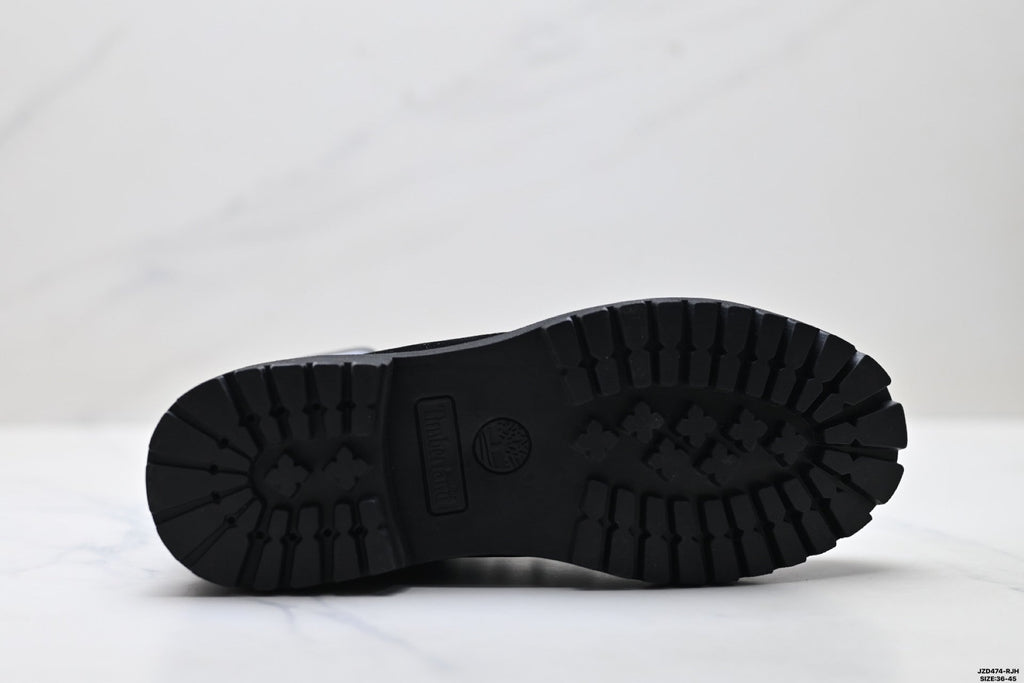 Timberland Black Premium Leather High Outdoor Boot - detail image 9