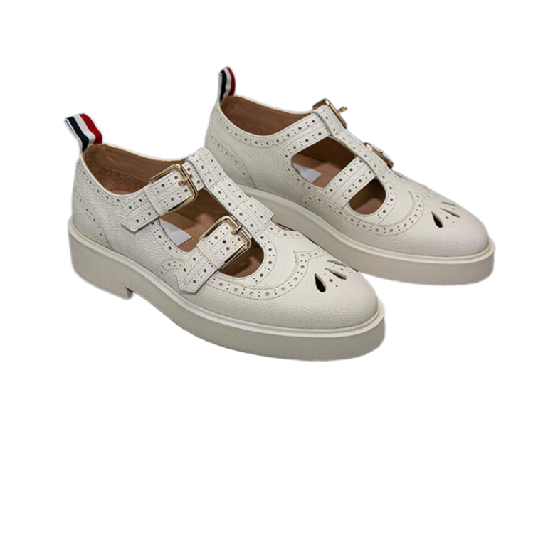 Women's hollow leather shoes THOM TREND