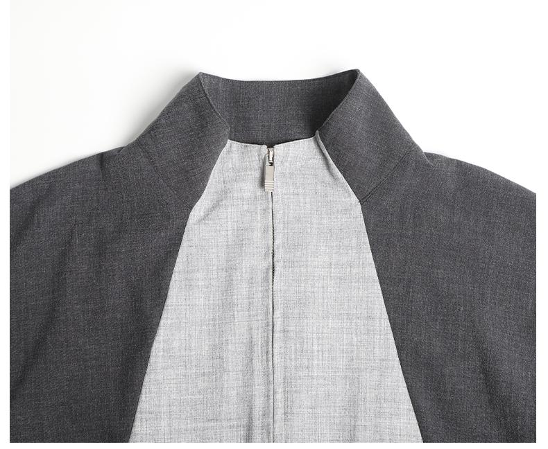 Men's gold button outer placket coat（副本） THOM TREND