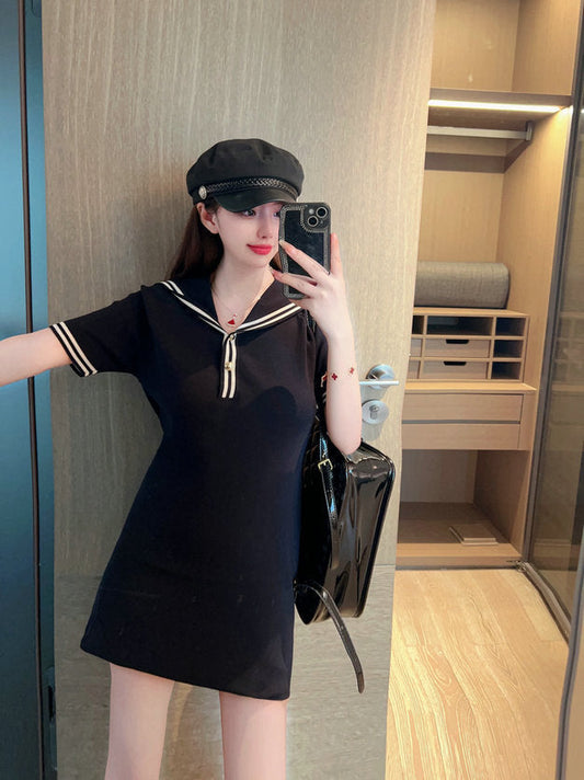 New Sailor Knit Dress THOM TREND