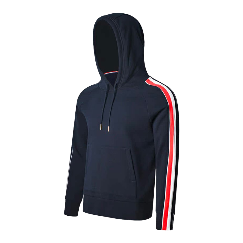 2025SS  Color-blocked hoodie THOM TREND