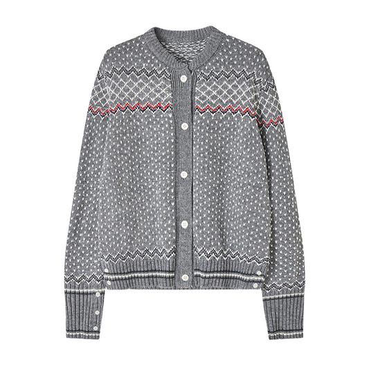 Fair Isle jacquard sweater THOM TREND