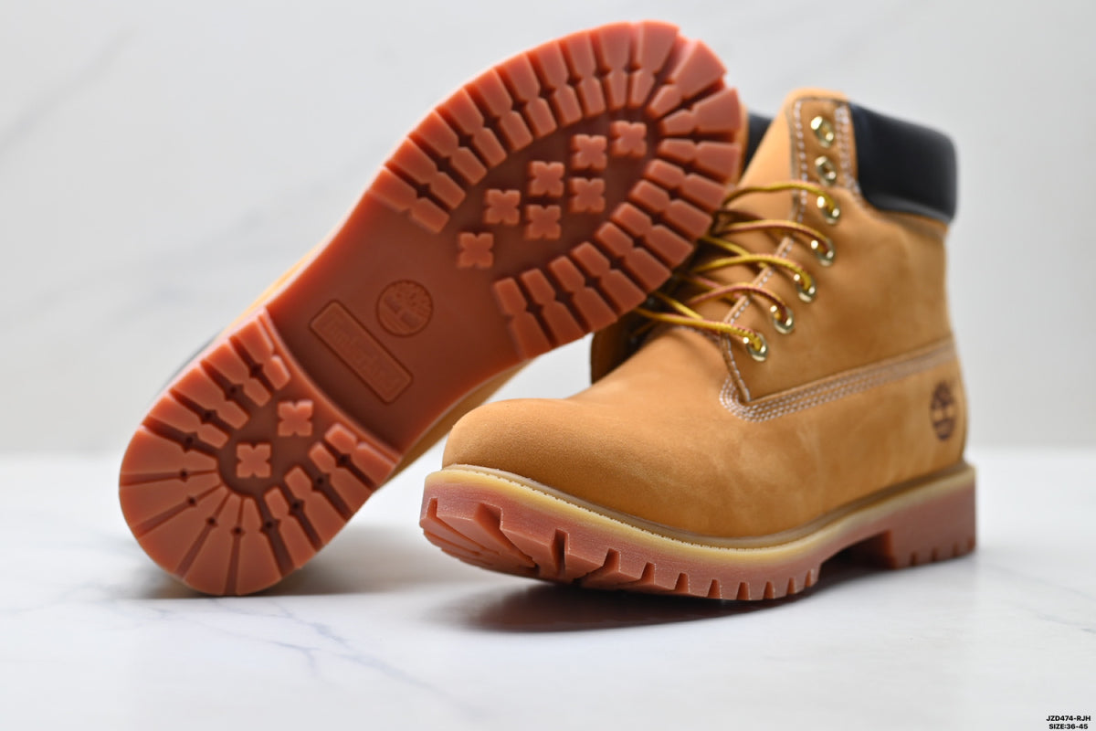 Timberland Wheat Premium Leather High Outdoor Boot - detail image 8