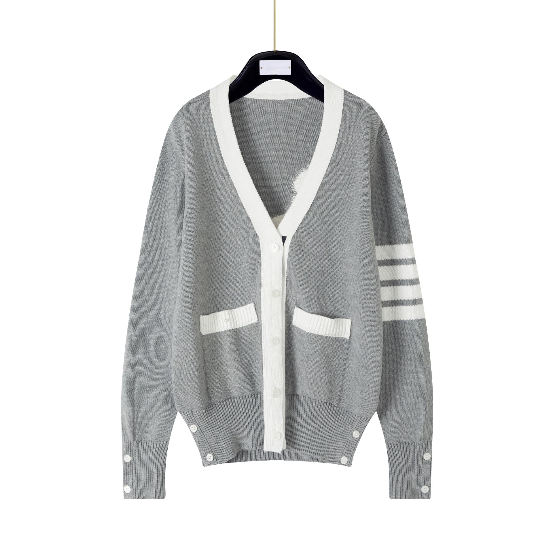 2025SS Back Dog Cardigan THOM TREND