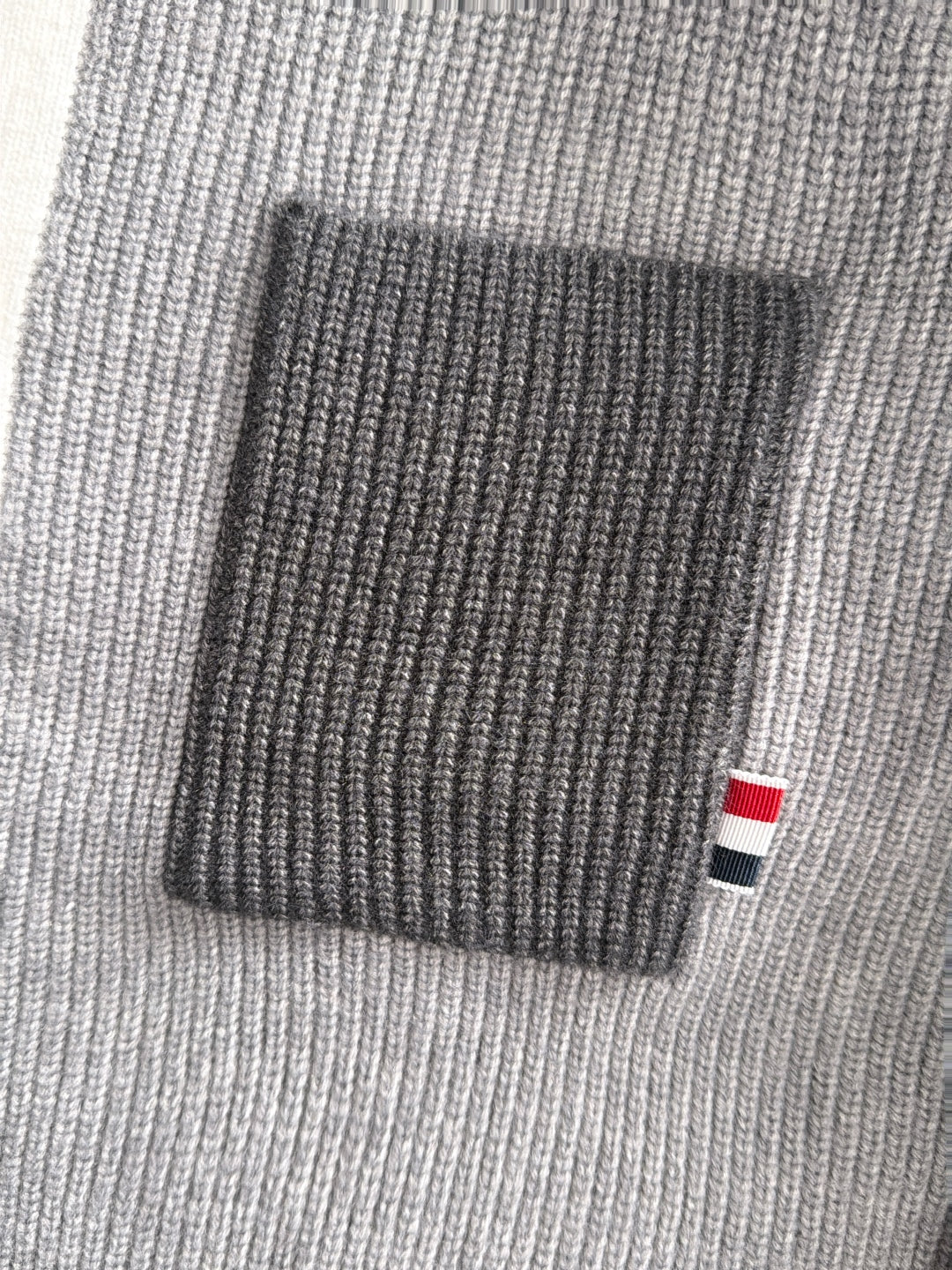 Color-blocked cardigan THOM TREND