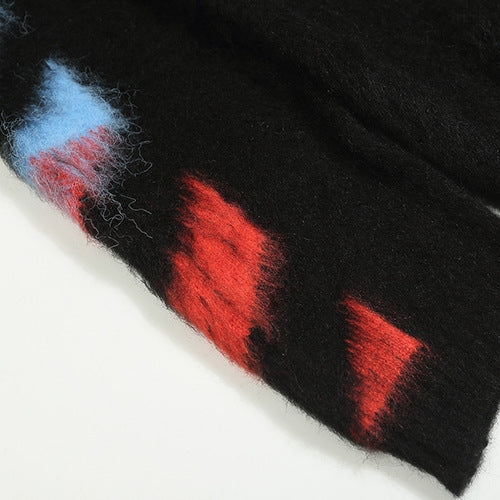 Off-White Men's Gradient Arrow Intarsia Knit Sweater product detail 7