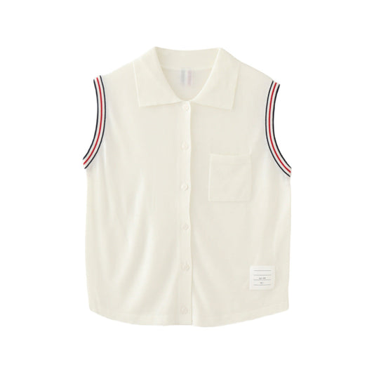 Women's  Knitted vest T-shirt