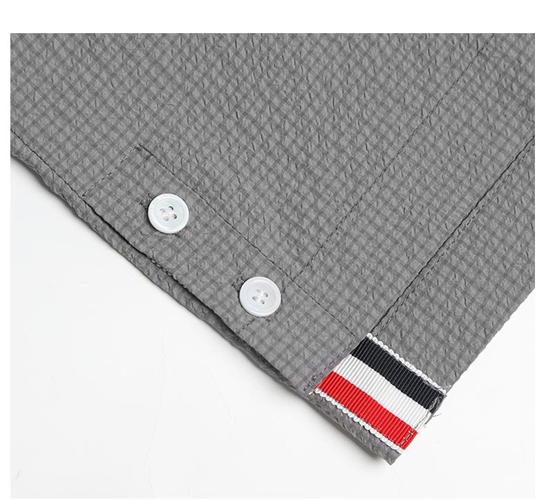 Placket ribbon shirt（副本） THOM TREND