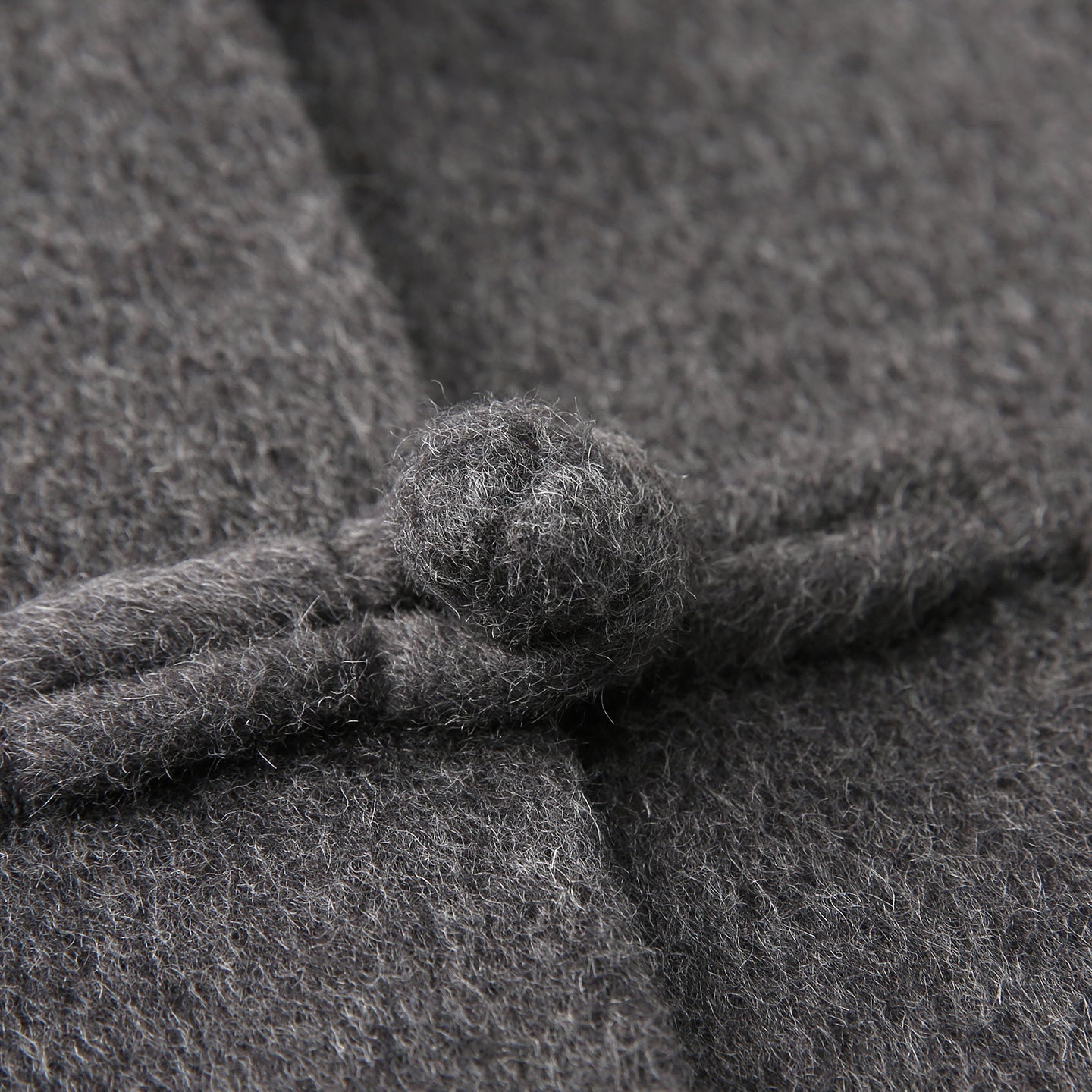 2025SS Buttoned double-faced wool coat THOM TREND