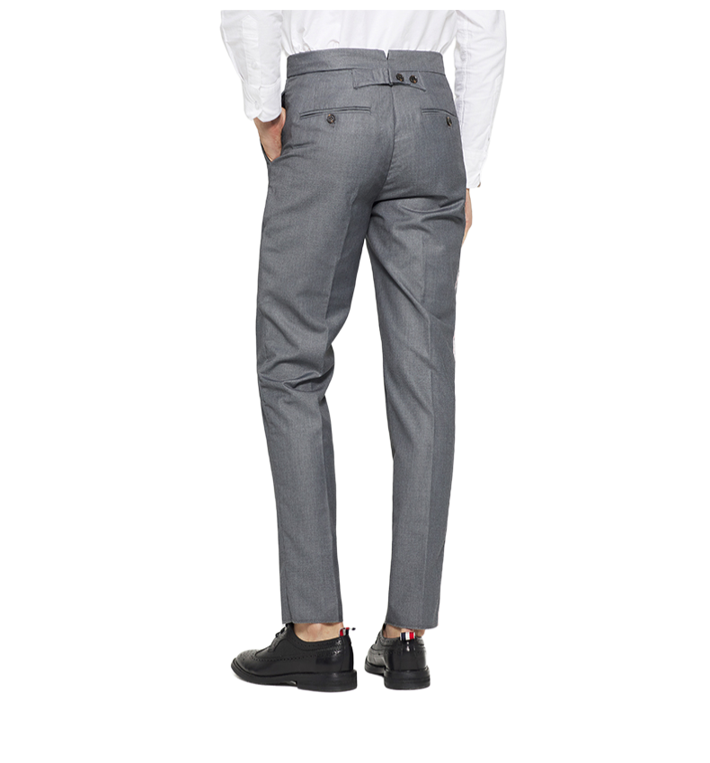 Single-side webbing suit pants THOM TREND