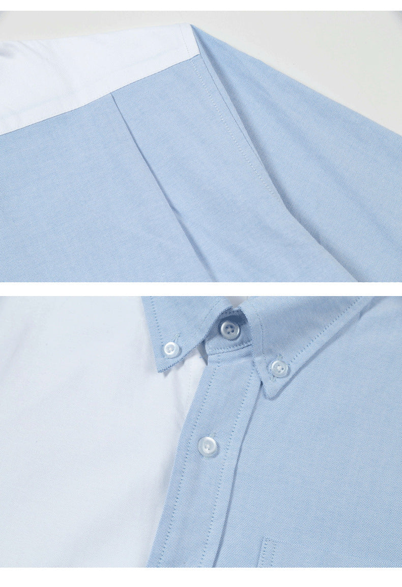 Men's black and white striped shirt（副本） THOM TREND