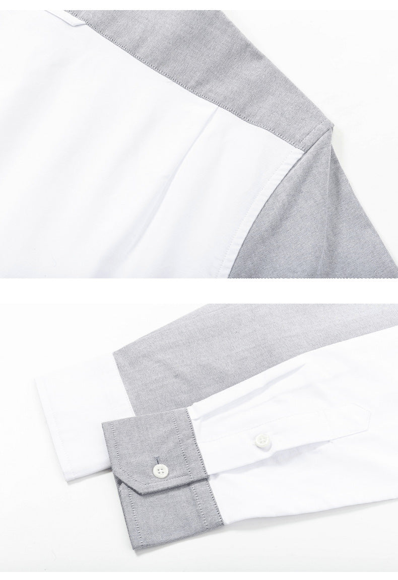 Puppy Print Back Slit Long Sleeve Shirt（副本） THOM TREND