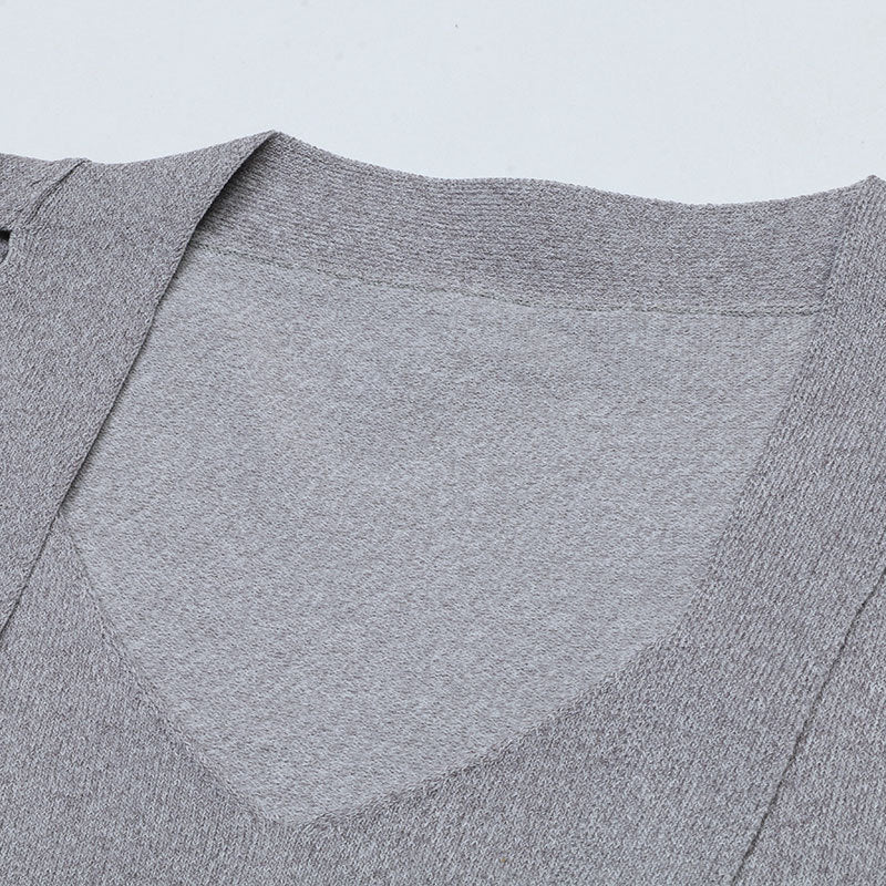 THOM Striped V-neck cardigan（复制） THOM TREND