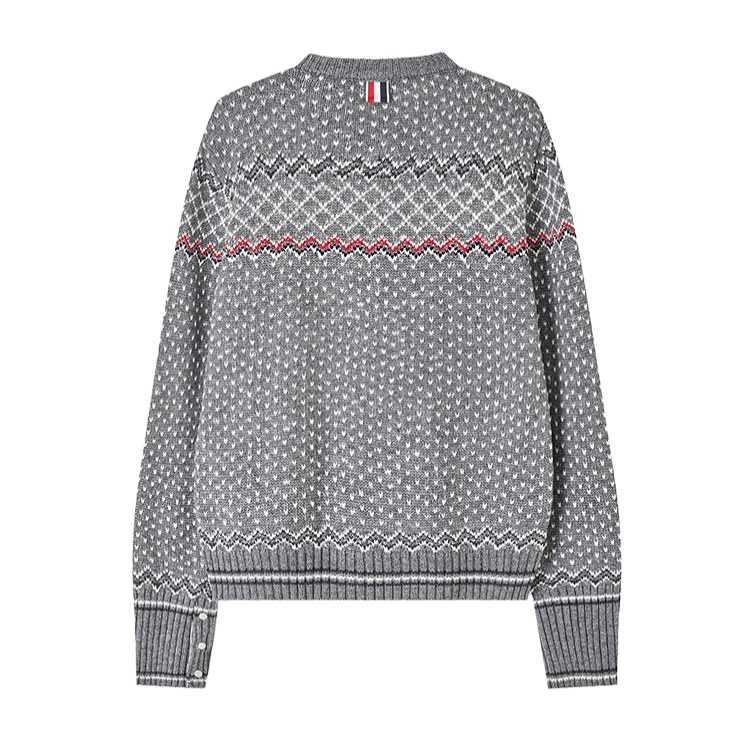 Fair Isle jacquard sweater THOM TREND