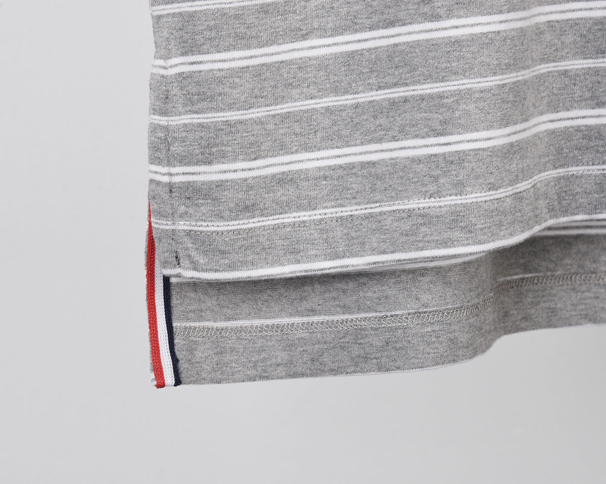 Unisex Striped Short Sleeve T-Shirt（副本） THOM TREND