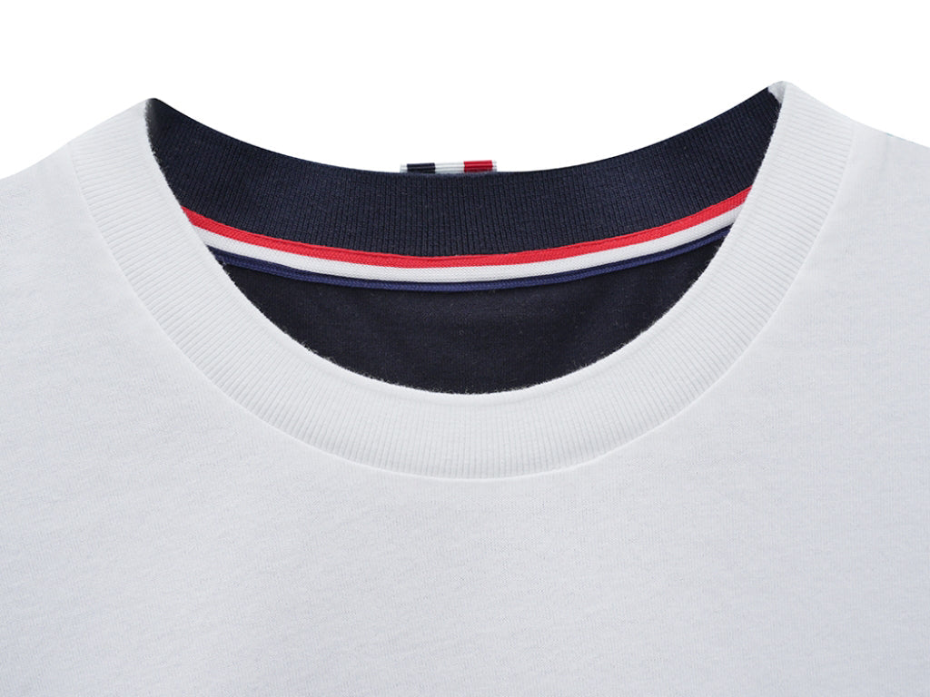 Men's bird graffiti short-sleeved T-shirt（副本） THOM TREND