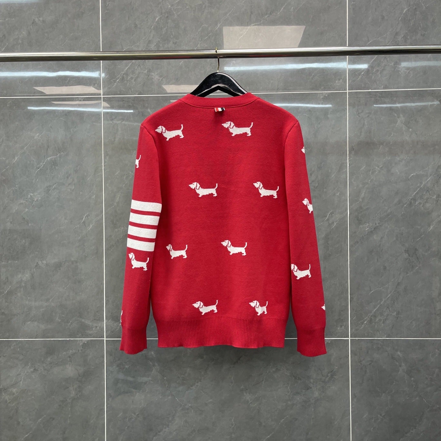 2025SS  Puppy pattern cardigan THOM TREND