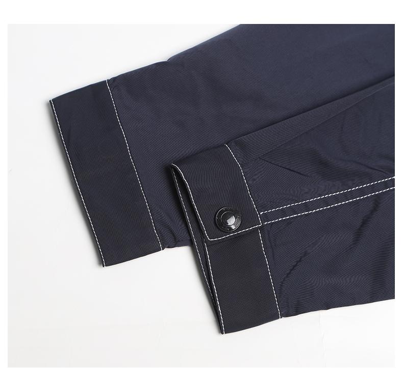 Men's gold button outer placket coat（副本） THOM TREND